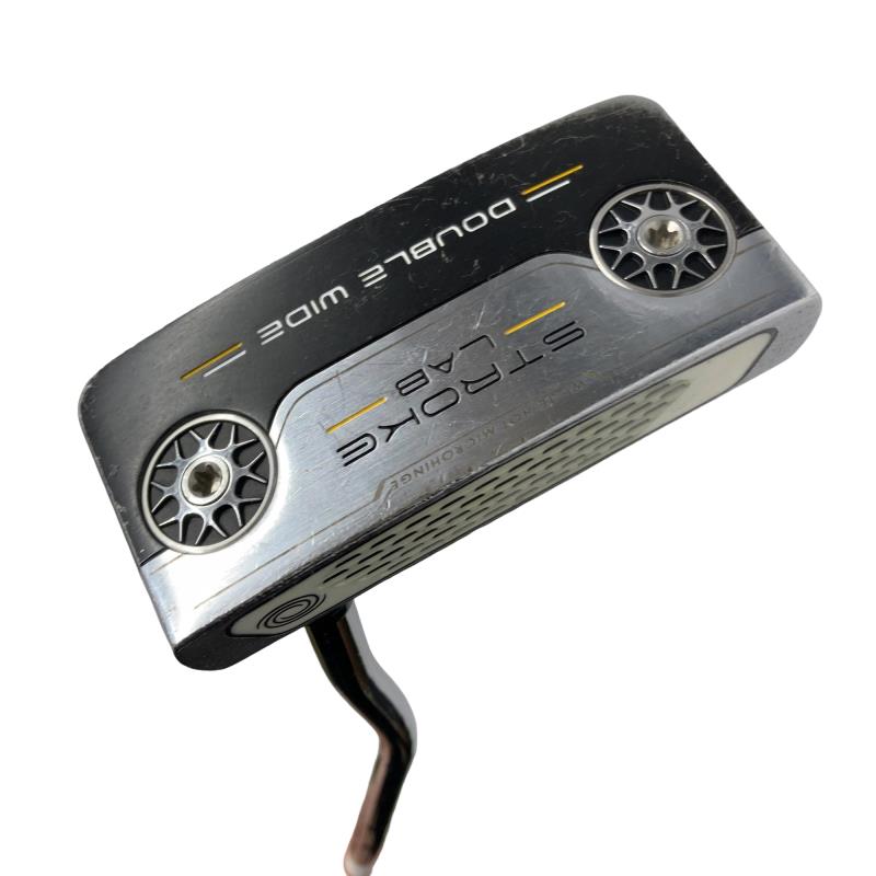 【中古】 オデッセイ STROKE LAB DOUBLE WIDE 33インチ パター PT STROKE LAB (フレックスその他) メンズ 男性用 右利き 右用 Cランク ゴルフクラブ