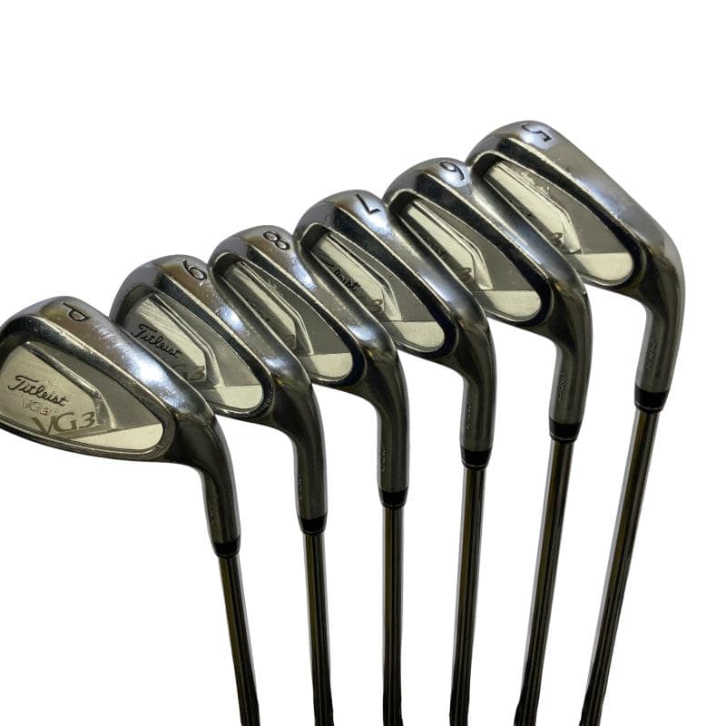 【中古】 タイトリスト Titleist VG3(2012) 6S アイアン仕掛ける IR Dynamic Gold (フレックスS) メンズ 成人男性用 右利き 右用 C序列付ける ゴルフ野球クラブ