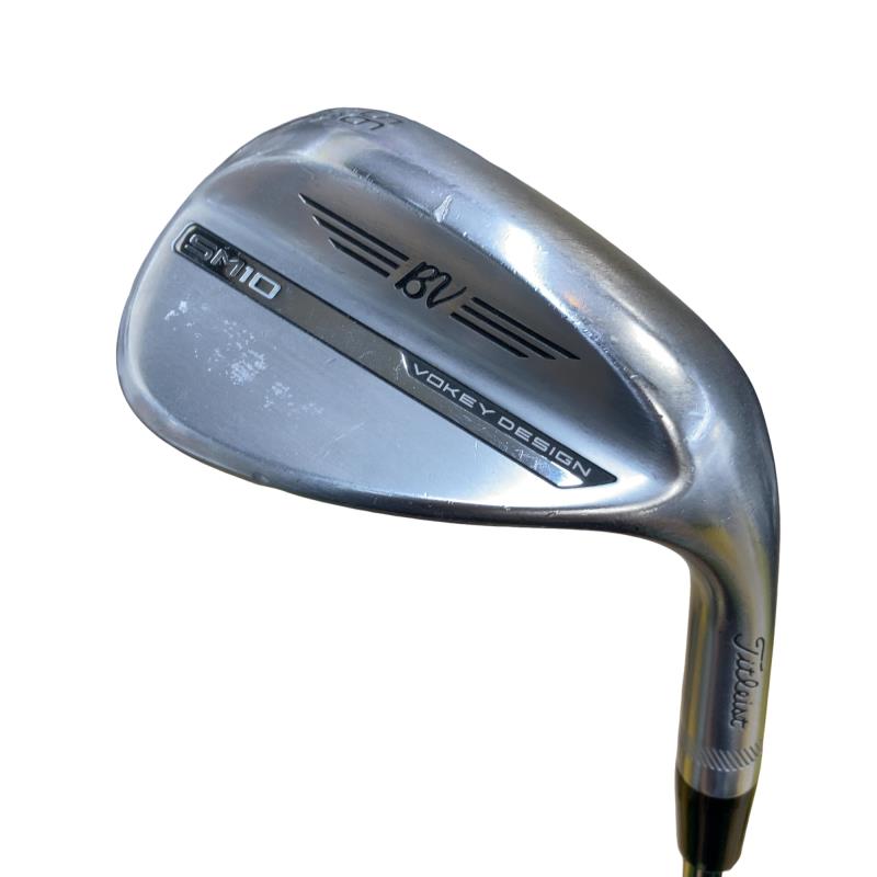 【中古】 タイトリスト VOKEY SPIN MILLED SM10 ツアークロム 56&deg;/10&deg;S ウェッジ WG Dynamic Gold (フレックスS) メンズ 男性用 右利き 右用 Cランク ゴルフクラブ｜ゴルフパートナー 中古クラブ店