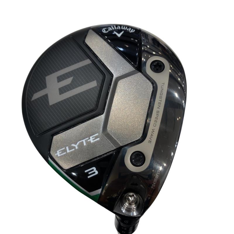 【中古】 キャロウェイ ELYTE 3W フェアウェイウッド FW VENTUS GREEN 50 for CW(ELYTE FW) (フレックスR) メンズ 男性用 右利き 右用 Bランク ゴルフクラブ｜ゴルフパートナー 中古クラブ店