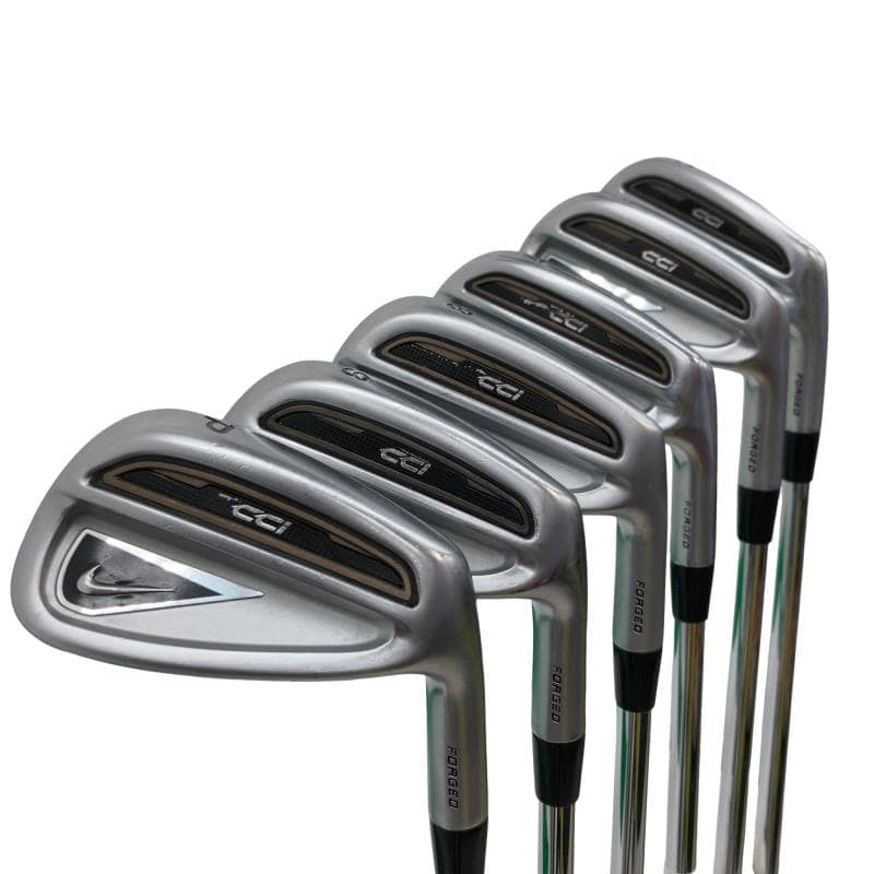【中古】 ナイキ NIKE CCi FORGED 8S USA アイアンセット IR Dynamic Gold (フレックスR) メンズ 男性用 右利き 右用 Cランク ゴルフクラブ