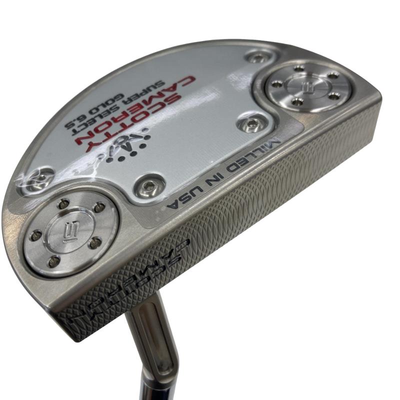 【中古】 タイトリスト SCOTTY CAMERON SUPER SELECT GOLO 6.5 34in パター PT スチール写真 (フレックス余分の物) メンズ 成人男性用 右利き 右用 N位置づける ゴルフ野球クラブ