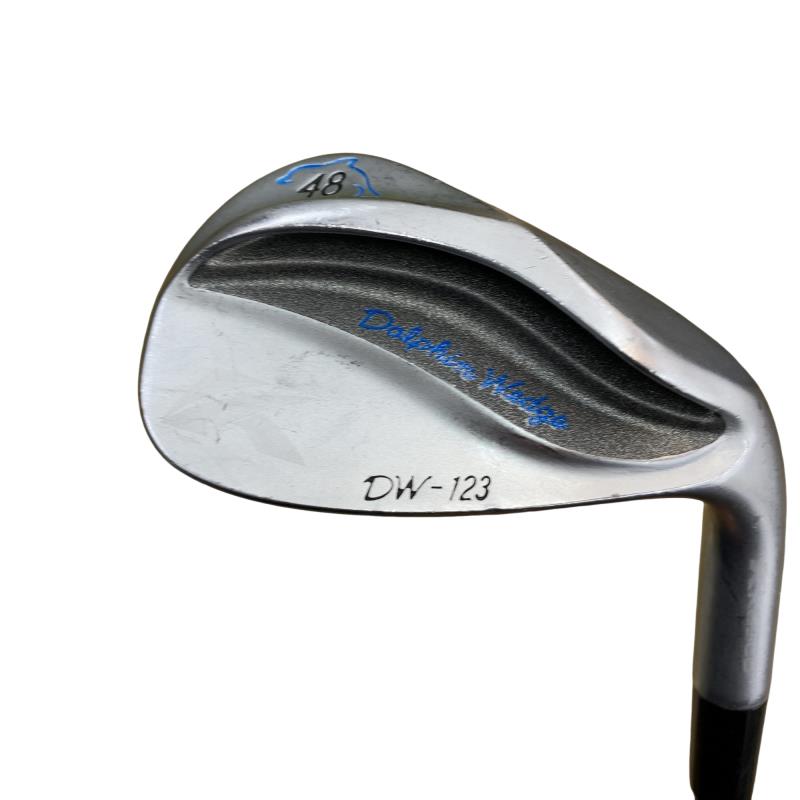 【中古】 キャスコ Dolphin Wedge DW-123 シルバー 48° ウェッジ WG Dolphin DP-231 (フレックスその他) メンズ 男性用 右利き 右用 Cランク ゴルフクラブ