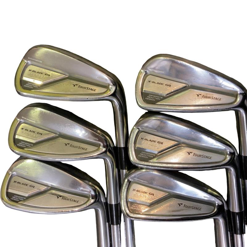 【中古】 ブリヂストン TOURSTAGE X-BLADE GR FORGED(2014) 6S アイアンセット IR NS PRO MODUS3 TOUR120 (フレックスS) メンズ 男性用 右利き 右用 Cランク ゴルフクラブ
