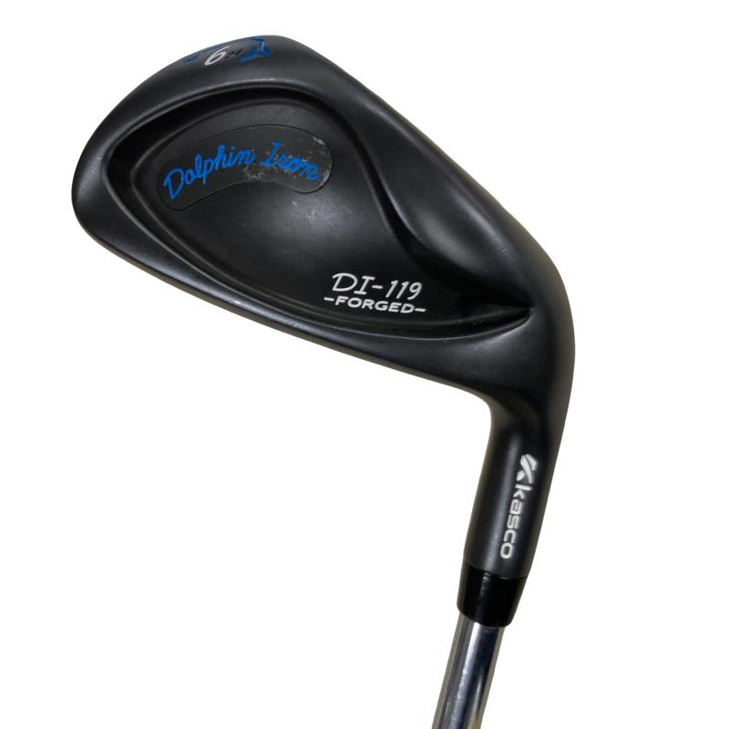 【中古】 キャスコ Dolphin Iron DI-119(ブラック) #6 単品アイアン LI NS PRO ZELOS 8 (フレックスS) メンズ 男性用 右利き 右用 Cランク ゴルフクラブ