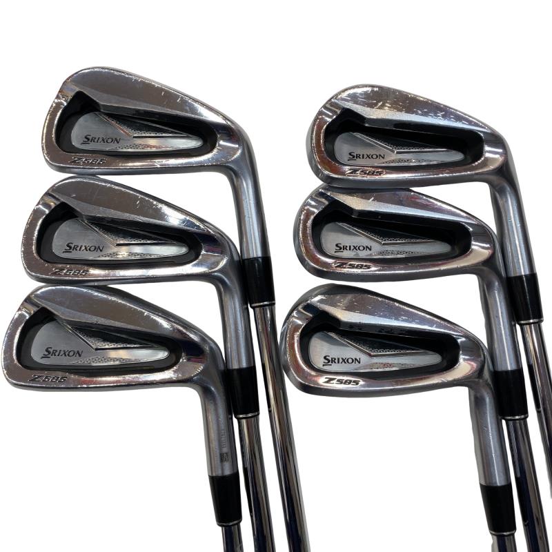 【中古】 ダンロップ SRIXON Z585 6S アイアンセット IR NS PRO 950GH D.S.T (フレックスS) メンズ 男性用 右利き 右用 Cランク ゴルフクラブ|ゴルフパートナー 中古クラブ店