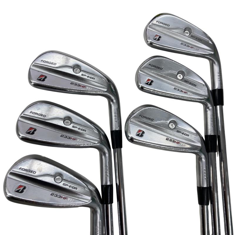 【中古】 ブリヂストン BRIDGESTONE 233HF 6S アイアン仕掛ける IR NS PRO 850GH neo (フレックスS) メンズ 成人男性用 右利き 右用 C価値づける ゴルフ野球クラブ