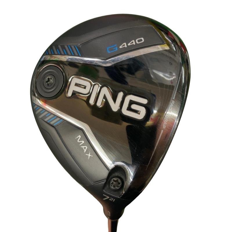 【中古】 ピン G440 MAX 7W フェアウェイウッド FW PING TOUR 2.0 BLACK 75(FW) (フレックスS) メンズ 男性用 右利き 右用 Cランク ゴルフクラブ|ゴルフパートナー 中古クラブ店