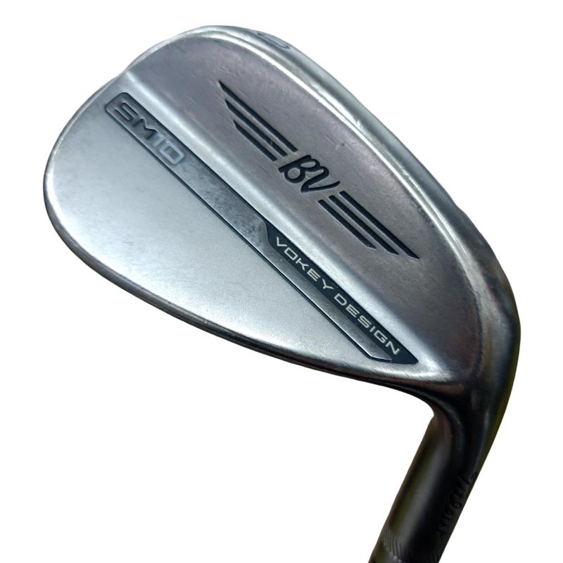 【中古】 タイトリスト VOKEY SPIN MILLED SM10 ニッケル 50°/12°F ウェッジ WG BV 105 (フレックスその他) メンズ 男性用 右利き 右用 Cランク ゴルフクラブ