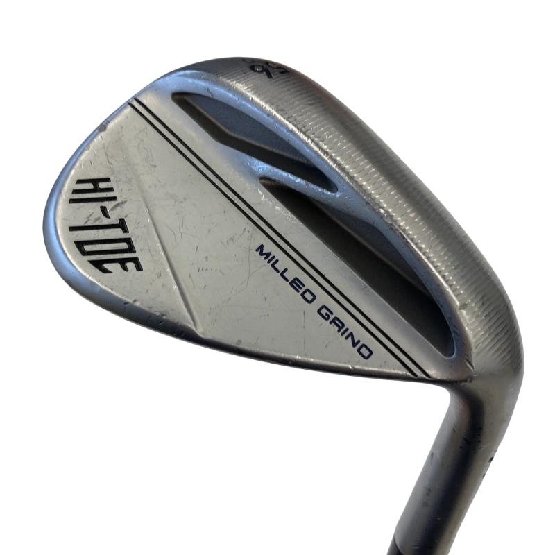 【中古】 仕立て屋お手伝いさん Taylor Made MILLED GRIND HI-TOE(2022) 56°/10° ウェッジ WG 完全無欠特注立て坑 (フレックスS) メンズ 成人男性用 右利き 右用 C価値づける ゴルフ野球クラブ