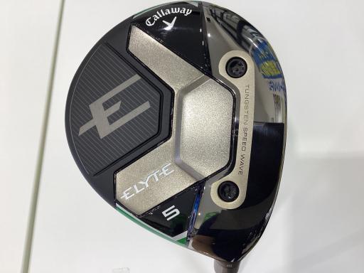 【中古】 キャロウェイ ELYTE 5W フェアウェイウッド FW VENTUS GREEN 50 for CW(ELYTE FW) (フレックスS) メンズ 男性用 右利き 右用 Cランク ゴルフクラブ|ゴルフパートナー 中古クラブ店