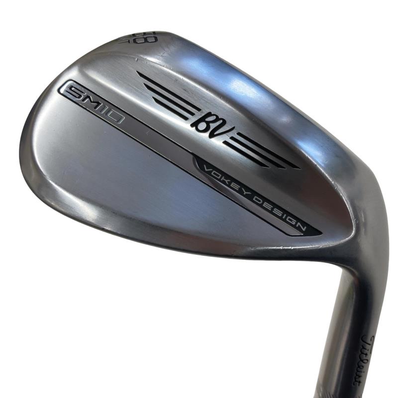 【中古】 タイトリスト VOKEY SPIN MILLED SM10 ツアークロム 58°/04°T ウェッジ WG BV 105 (フレックスその他) メンズ 男性用 右利き 右用 Cランク ゴルフクラブ
