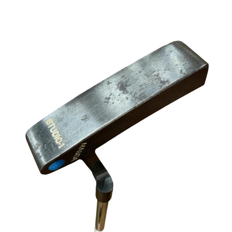 【中古】 MASDA MASDA STUDIO-1(ブルーポイント) 34インチ パター PT スチール (フレックスその他) メンズ 男性用 右利き 右用 Cランク ゴルフクラブ|ゴルフパートナー 中古クラブ店