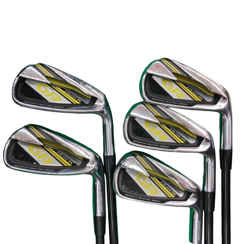 【中古】 ブリヂストン TOURSTAGE X-BLADE GR(2014) 6S アイアンセット IR Tour AD B14-03i (フレックスS) メンズ 男性用 右利き 右用 Cランク ゴルフクラブ