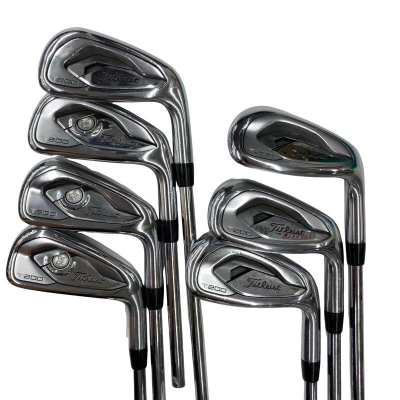 【中古】 タイトリスト Titleist T200 8S アイアン仕掛ける IR NS PRO MODUS3 TOUR105 (フレックスS) メンズ 成人男性用 右利き 右用 D価値づける ゴルフ野球クラブ