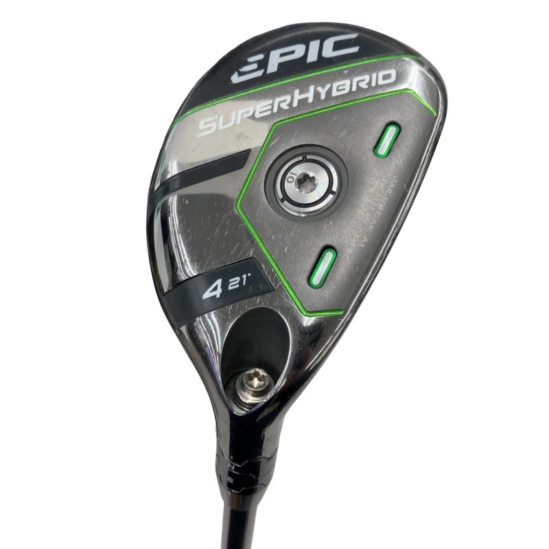【中古】 キャロウェイ EPIC SUPER HYBRID U4 ユーティリティ UT Diamana 55 for CW(2021 EPIC UT) (フレックスS) メンズ 男性用 右利き 右用 Cランク ゴルフクラブ