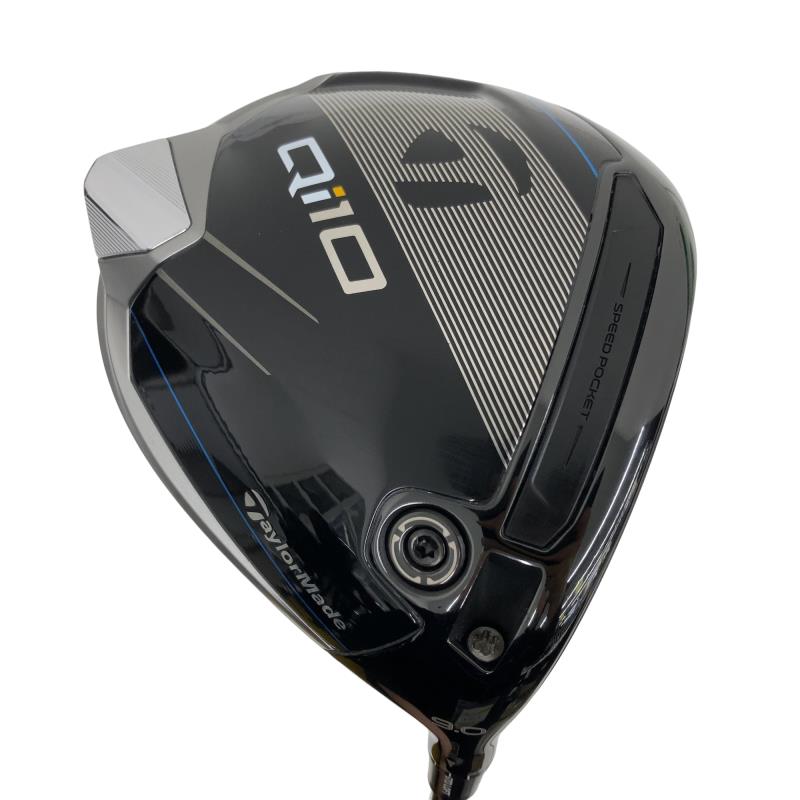 【中古】 テーラーメイド Qi10 9° ドライバー DR 純正特注シャフト (フレックスS) メンズ 男性用 右利き 右用 Cランク ゴルフクラブ