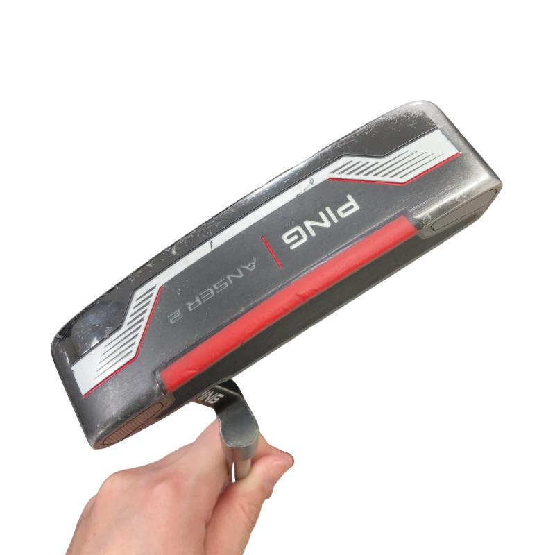 【中古】 ピン PING ANSER 2(2021) 34in(PP58) パター PT スチール写真 (フレックス余分の物) メンズ 成人男性用 右利き 右用 C序列付ける ゴルフ野球クラブ
