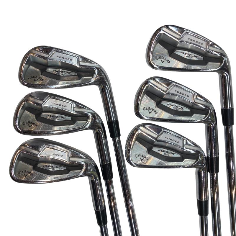 【中古】 キャロウェイ APEX PRO(2015) 6S アイアン書き割り IR Dynamic Gold (フレックスS) メンズ 成人男性用 右利き 右用 C位置づける ゴルフ野球クラブ