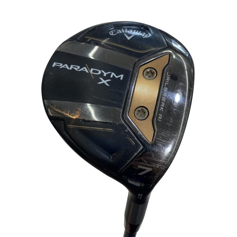 【中古】 キャロウェイ PARADYM X 7W フェアウェイウッド FW VENTUS TR 5 for CW(PARADYM FW) (フレックスSR) メンズ 成人男性用 右利き 右用 C価値づける ゴルフ野球クラブ