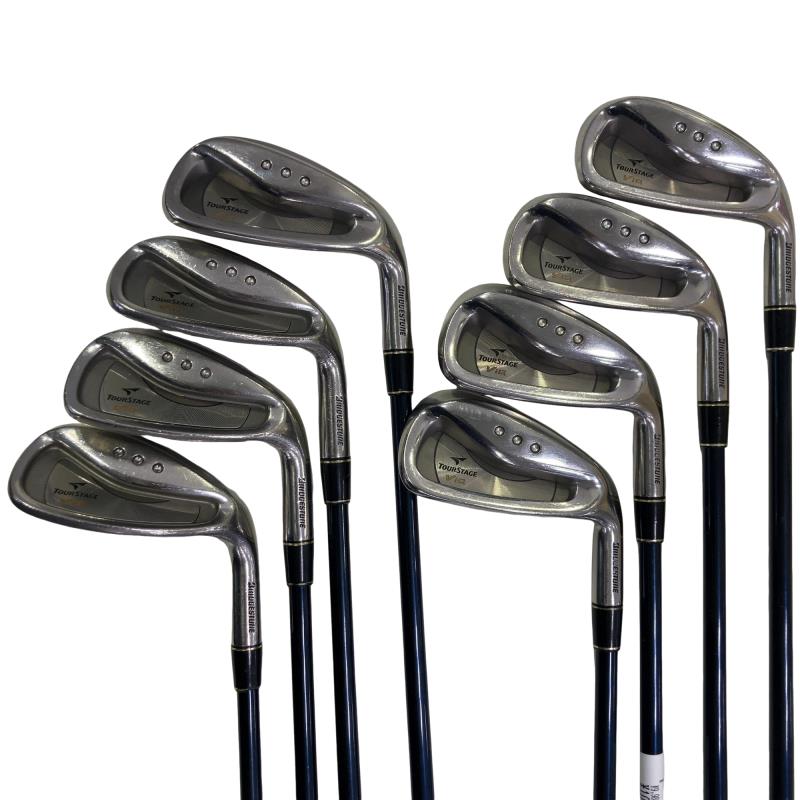 【中古】 ブリヂストン TOURSTAGE ViQ(2006) 8S アイアンセット IR TSI-50 α (フレックスR) メンズ 男性用 右利き 右用 Cランク ゴルフクラブ｜ゴルフパートナー 中古クラブ店
