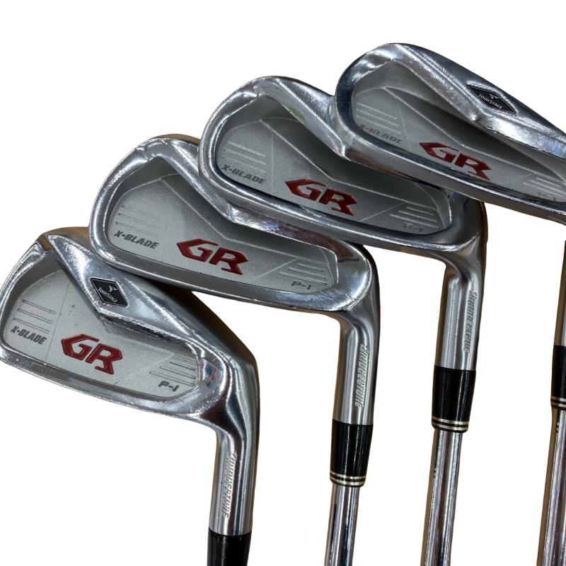 【中古】 ブリヂストン TOURSTAGE X-BLADE GR P-1 6S アイアン書き割り IR NS PRO 950GH ウェイトフロー (フレックスS) メンズ 成人男性用 右利き 右用 C序列付ける ゴルフ野球クラブ