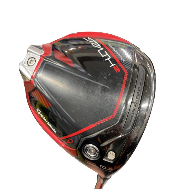 【中古】 テーラーメイド STEALTH2 HD 10.5° ドライバー DR リシャフト (フレックスその他) メンズ 男性用 右利き 右用 Cランク ゴルフクラブ