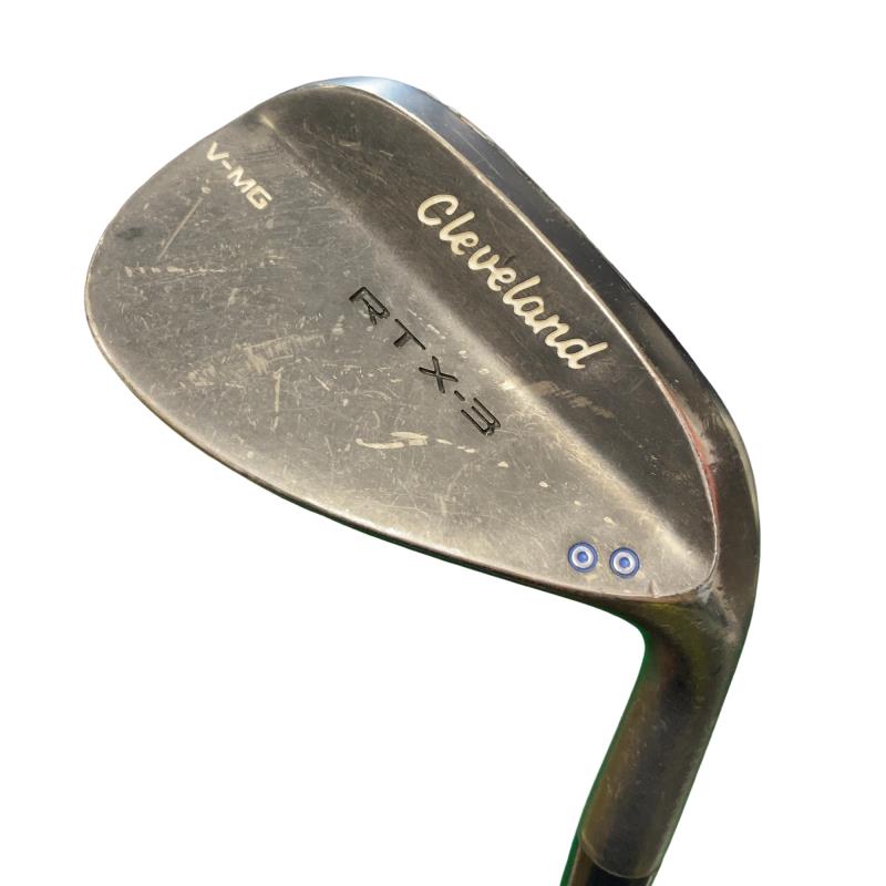 【中古】 クリーブランド Cleveland RTX-3 ブラックサテン 52°/10° ウェッジ WG Dynamic Gold (フレックスS) メンズ 男性用 右利き 右用 Cランク ゴルフクラブ