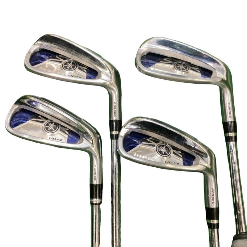 【中古】 ヤマハ inpres UD+2 4S アイアンセット IR NS PRO ZELOS 7 (フレックスR) メンズ 男性用 右利き 右用 Cランク ゴルフクラブ