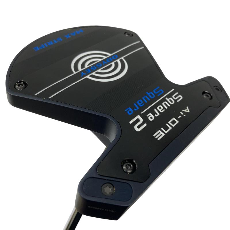 【中古】 オデッセイ Ai-ONE SQUARE 2 SQUARE MAX STRIPE 34インチ パター PT STROKE LAB 90 スチール (フレックスその他) メンズ 男性用 右利き 右用 Bランク ゴルフクラブ