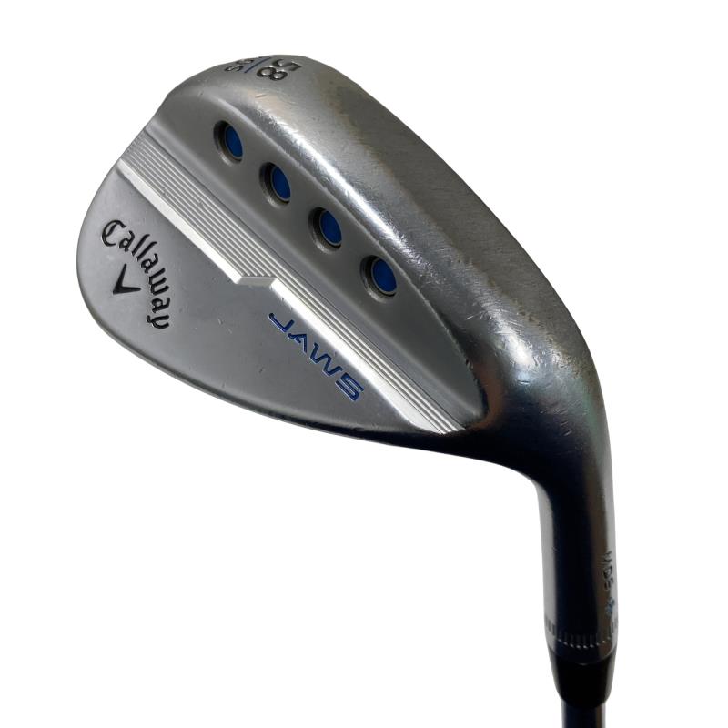 【中古】 キャロウェイ MD 5 JAWS Cr 58°/10°S ウェッジ WG NS PRO MODUS3 TOUR105 (フレックスS) メンズ 成人男性用 右利き 右用 C価値づける ゴルフ野球クラブ