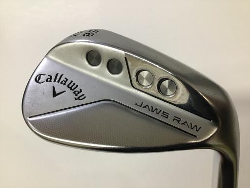 【中古】 キャロウェイ JAWS RAW Crメッキ 58°/12°X ウェッジ WG NS PRO MODUS3 TOUR115 (フレックスS) メンズ 成人男性用 右利き 右用 C位置づける ゴルフ野球クラブ