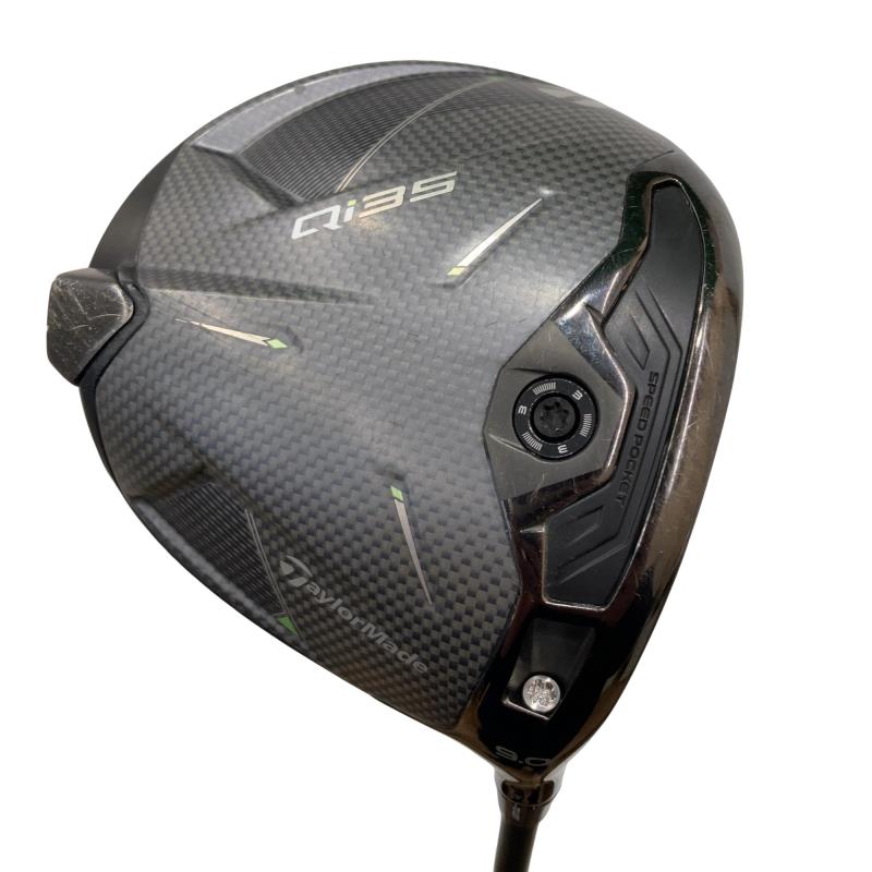 【中古】 テーラーメイド Qi35 9° ドライバー DR Diamana BLACK TM60(Qi35 DR) (フレックスS) メンズ 男性用 右利き 右用 Cランク ゴルフクラブ