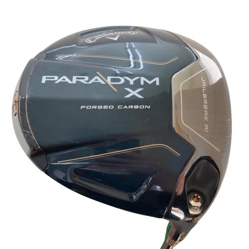 【中古】 キャロウェイ PARADYM X 9° ドライバー DR 純正特注シャフト (フレックスS) メンズ 男性用 右利き 右用 Cランク ゴルフクラブ