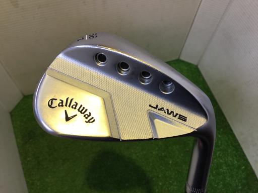 【中古】 キャロウェイ JAWS FULL TOE 56°/12° ウェッジ WG Dynamic Gold (フレックスS) メンズ 成人男性用 右利き 右用 C位置づける ゴルフ野球クラブ