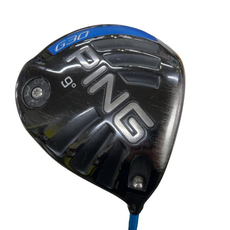 【中古】 ピン G30 9° ドライバー DR ATTAS 6☆ 6 (フレックスS) メンズ 男性用 右利き 右用 Dランク ゴルフクラブ