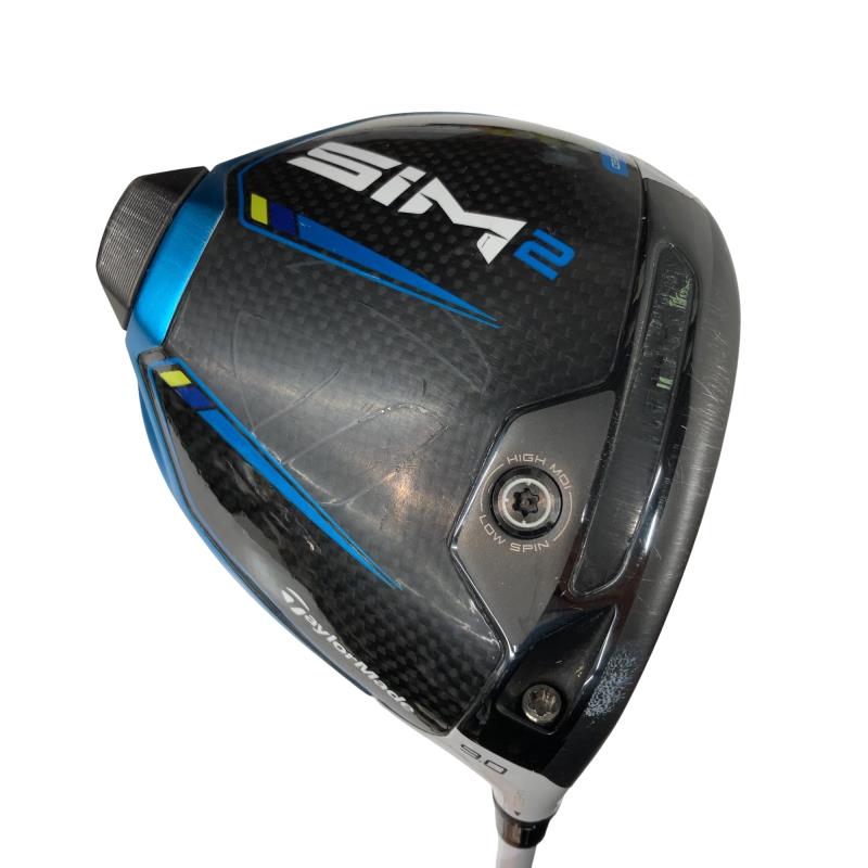 【中古】 テーラーメイド SIM2 9° ドライバー DR リシャフト (フレックスその他) メンズ 男性用 右利き 右用 Cランク ゴルフクラブ