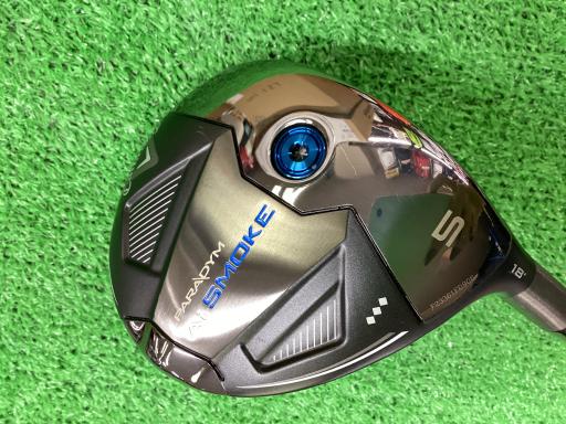【中古】 キャロウェイ PARADYM Ai SMOKE ◆◆◆ 5W フェアウェイウッド FW リシャフト (フレックスその他) メンズ 男性用 右利き 右用 Cランク ゴルフクラブ