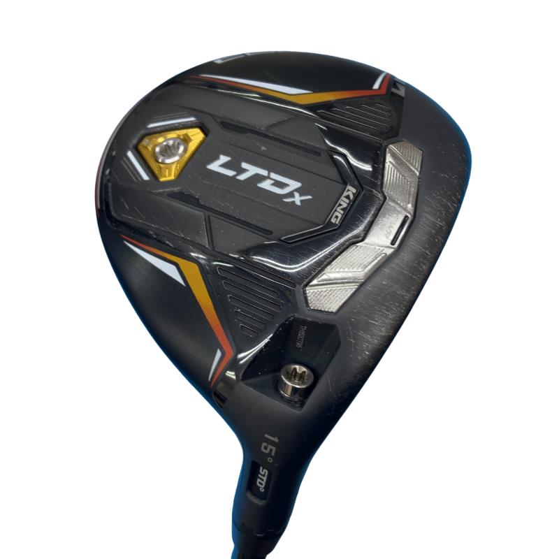 【中古】 コブラ KING LTDx 3W(ブラック) フェアウェイウッド FW Tour AD for Cobra(FW) (フレックスS) メンズ 男性用 右利き 右用 Cランク ゴルフクラブ