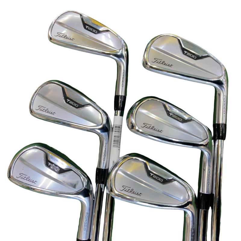 【中古】 タイトリスト Titleist T200(2021) 6S アイアン仕掛ける IR NS PRO 105T (フレックスS) メンズ 成人男性用 右利き 右用 C価値づける ゴルフ野球クラブ
