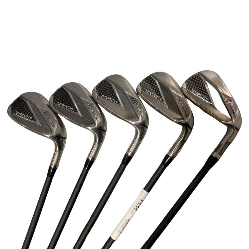 【中古】 テーラーメイド STEALTH 5S アイアンセット IR リシャフト (フレックスその他) メンズ 男性用 右利き 右用 Cランク ゴルフクラブ|ゴルフパートナー 中古クラブ店