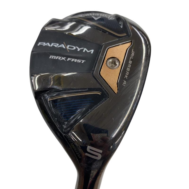 【中古】 キャロウェイ PARADYM MAX FAST U5 ユーティリティ UT SPEEDER NX 40 for CW(PARADYM UT) (フレックスSR) メンズ 男性用 右利き 右用 Cランク ゴルフクラブ