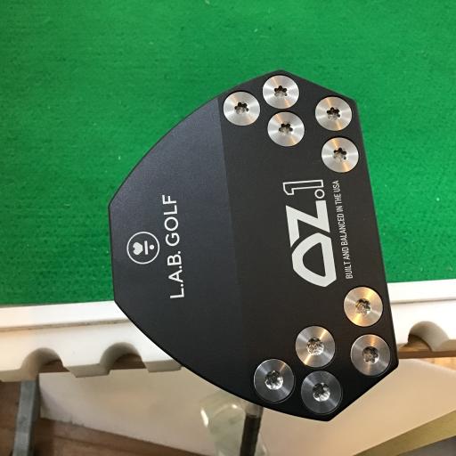 【中古】 L.A.B.GOLF L.A.B.GOLF OZ.1(BLACK) 33in パター PT スチール写真 (フレックス余分の物) メンズ 成人男性用 右利き 右用 B序列付ける ゴルフ野球クラブ