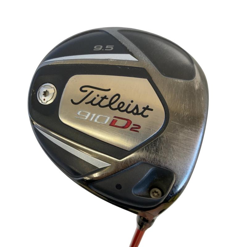 【中古】 タイトリスト 910 D2  9.5° １番ウッド DR Tour AD DJ-6 (フレックスS) メンズ 成人男性用 右利き 右用 D価値づける ゴルフ野球クラブ