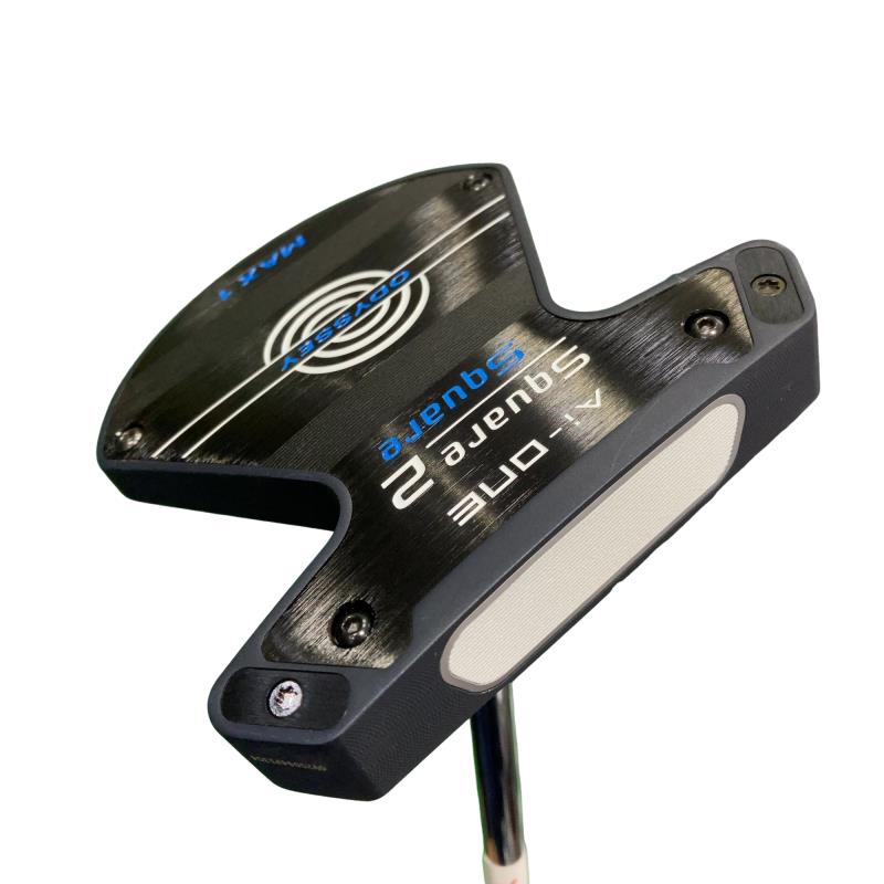 【中古】 オデッセイ Ai-ONE SQUARE 2 SQUARE MAX 1 34in パター PT STROKE LAB 90 スチール写真 (フレックス余分の物) メンズ 成人男性用 右利き 右用 B序列付ける ゴルフ野球クラブ