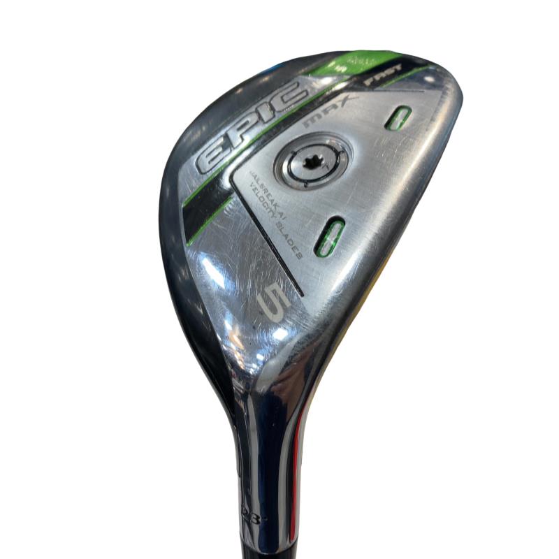 【中古】 キャロウェイ EPIC MAX FAST U5 ユーティリティ UT Fujikura MC 70 for CW (フレックスS) メンズ 男性用 右利き 右用 Cランク ゴルフクラブ｜ゴルフパートナー 中古クラブ店
