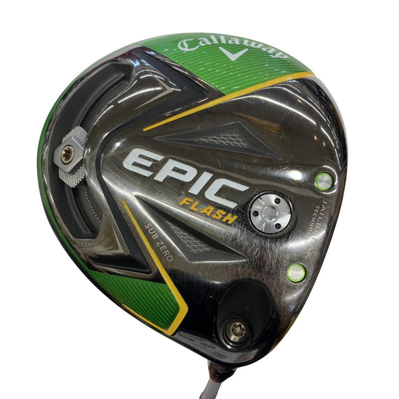 【中古】 キャロウェイ EPIC FLASH SUBZERO 10.5° １番ウッド DR リシャフト (フレックス余分の物) メンズ 成人男性用 右利き 右用 C価値づける ゴルフ野球クラブ