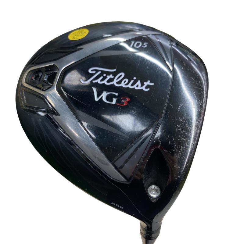 【中古】 タイトリスト Titleist VG3(2018) 10.5° １番ウッド DR Titleist VG60(2018) (フレックスS) メンズ 成人男性用 右利き 右用 C序列付ける ゴルフ野球クラブ