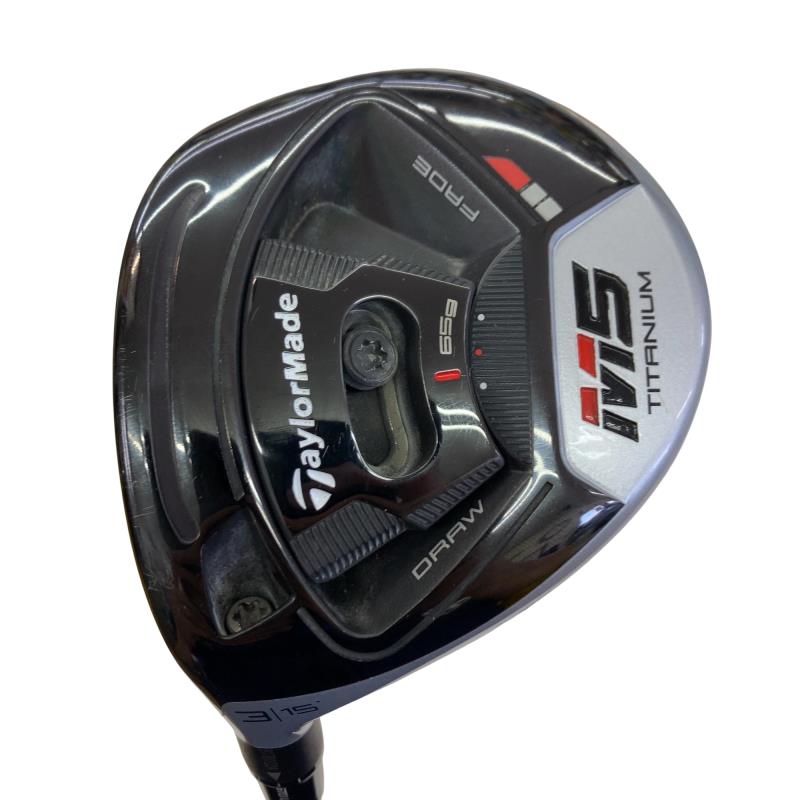 【中古】 テーラーメイド M5 3W レフティ フェアウェイウッド FW 純正特注シャフト (フレックスS) メンズ 男性用 左利き レフティ 左用 Cランク ゴルフクラブ