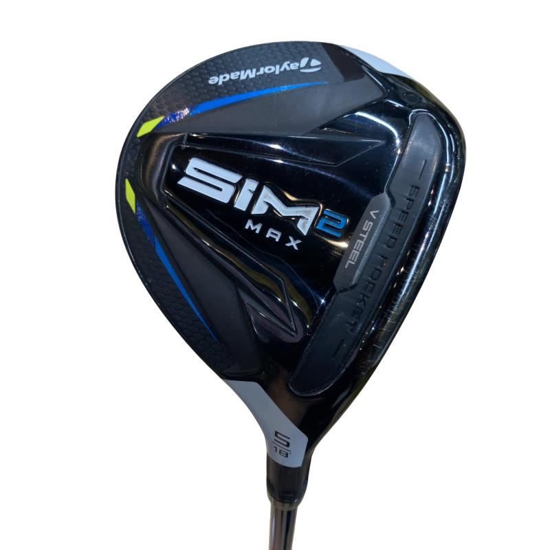 【中古】 テーラーメイド SIM2 MAX 5W フェアウェイウッド FW TENSEI BLUE TM50(SIM2 FW) (フレックスR) メンズ 男性用 右利き 右用 Cランク ゴルフクラブ|ゴルフパートナー 中古クラブ店